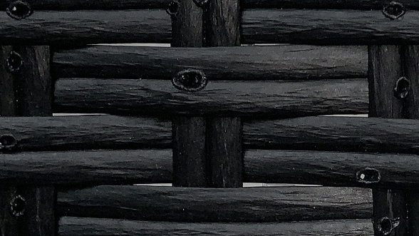 polyrattan noir