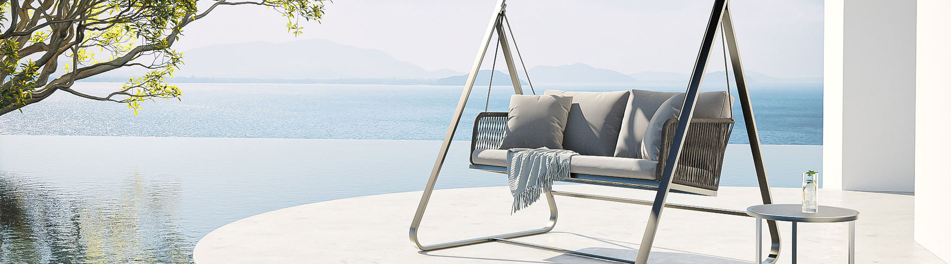 Chaises suspendues et balancelles de jardin