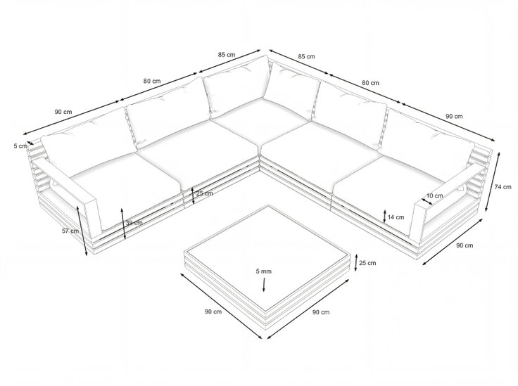 Dimensions du produit - RN-1 M