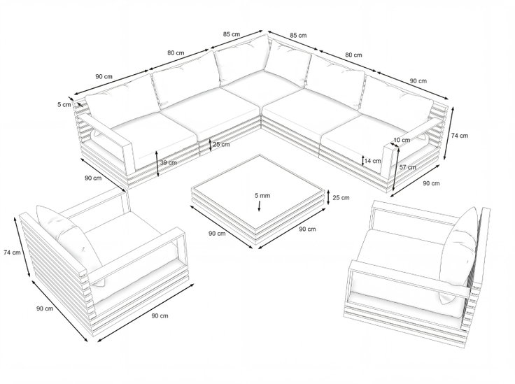 Dimensions du produit - RN-1 XL