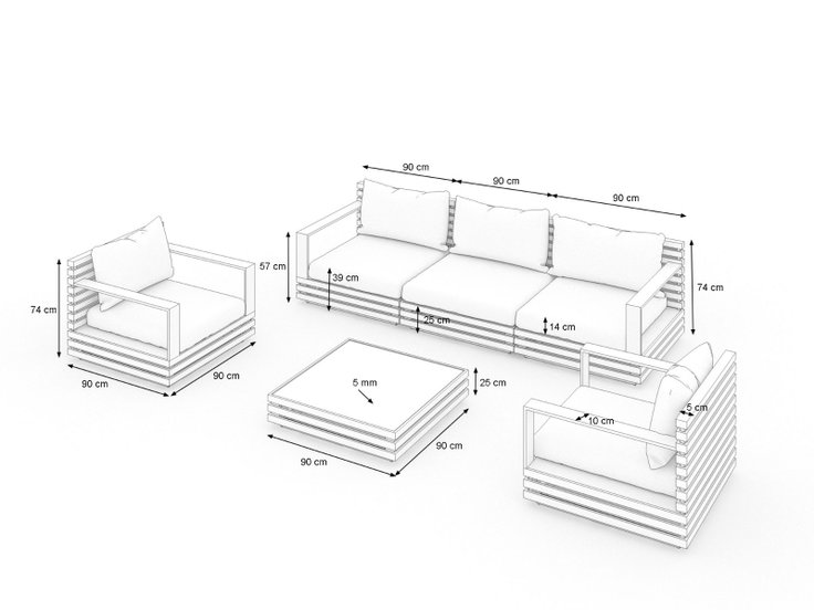 Dimensions du produit - RN-4 M