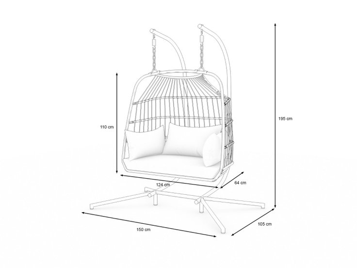 Dimensions du produit - Loggia L