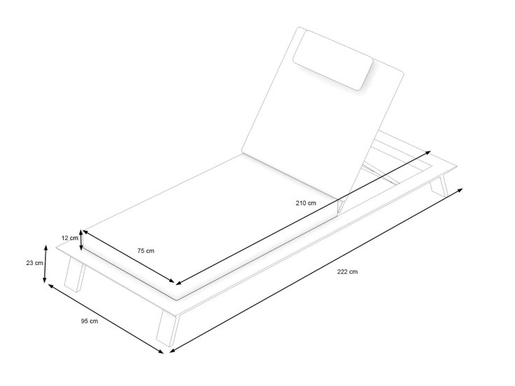 Dimensions du produit - Nila
