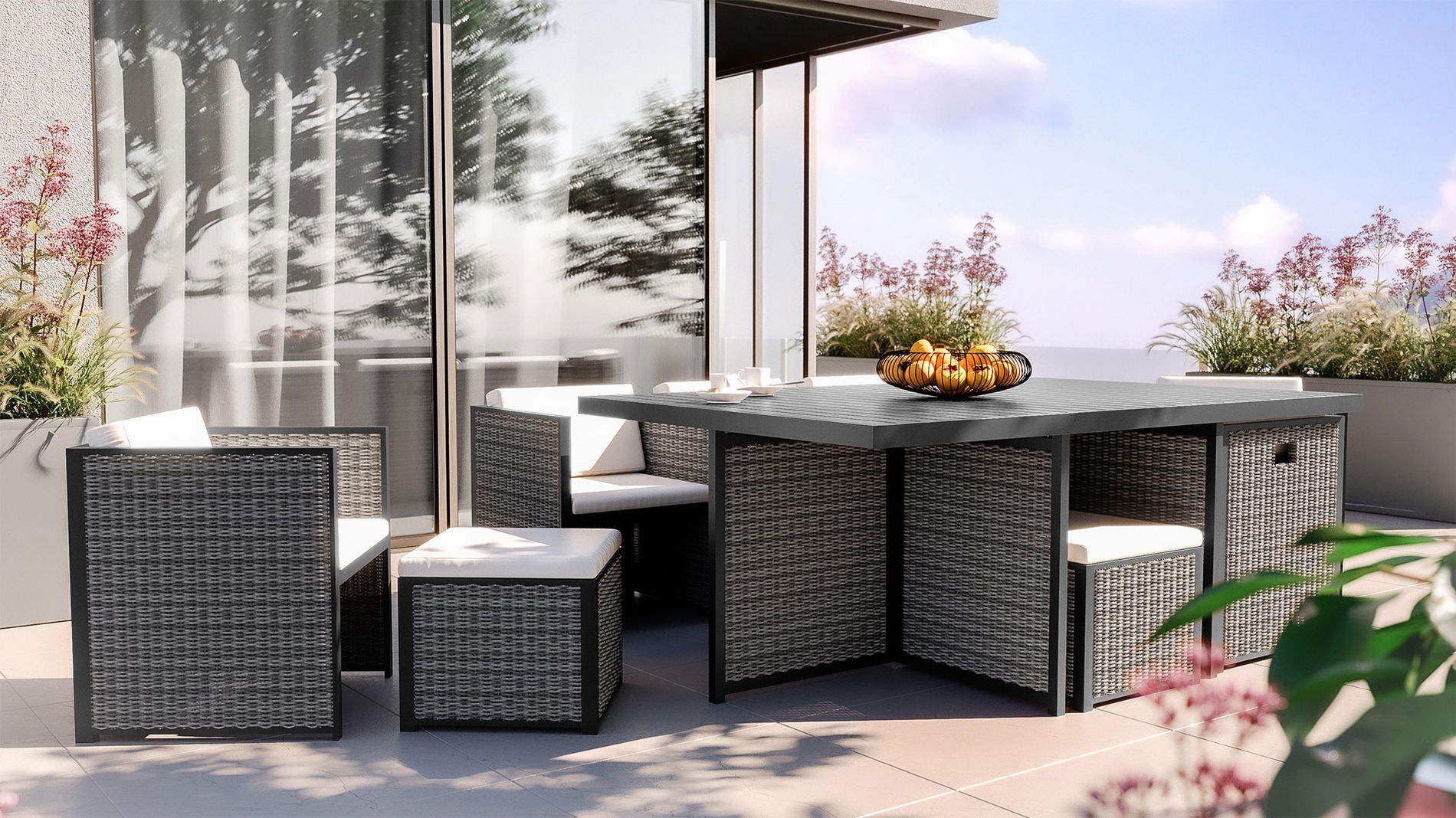 Maribella Dining L Panneau latéral supplémentaire