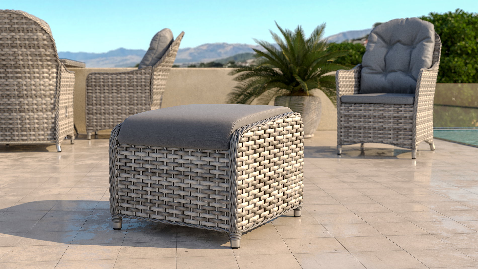 Livia / Velia footstool