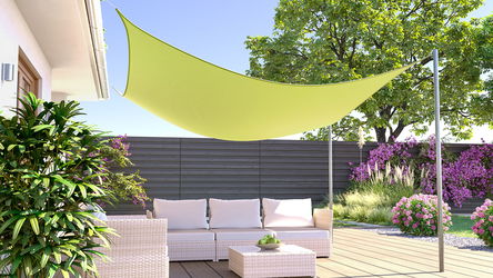 Toile d'ombrage carrée - 3x3m