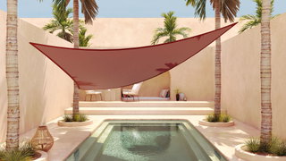 Toile d'ombrage triangulaire - 4,5m