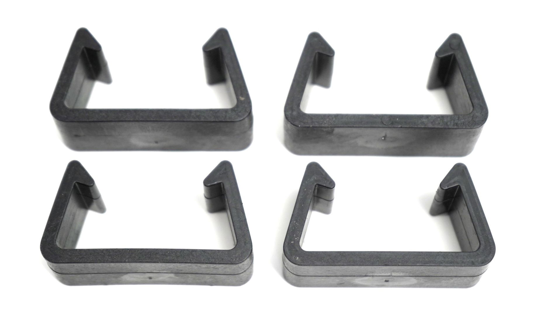 Clips de fixation mobilier en résine tressée (Lot de 4 connecteurs)