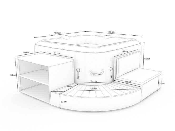 Dimensions du produit - Madagascar M Plus