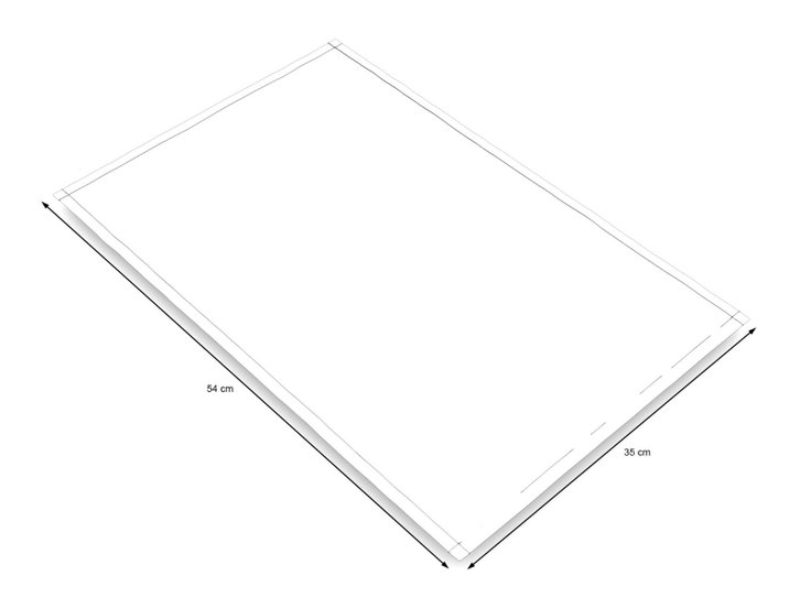 Dimensions du produit - Set de 4 dessous de verre