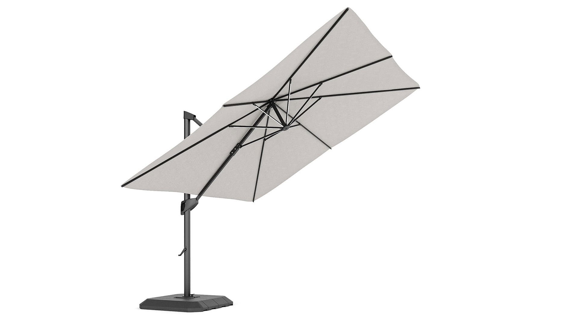 Louvre avec éclairage LED