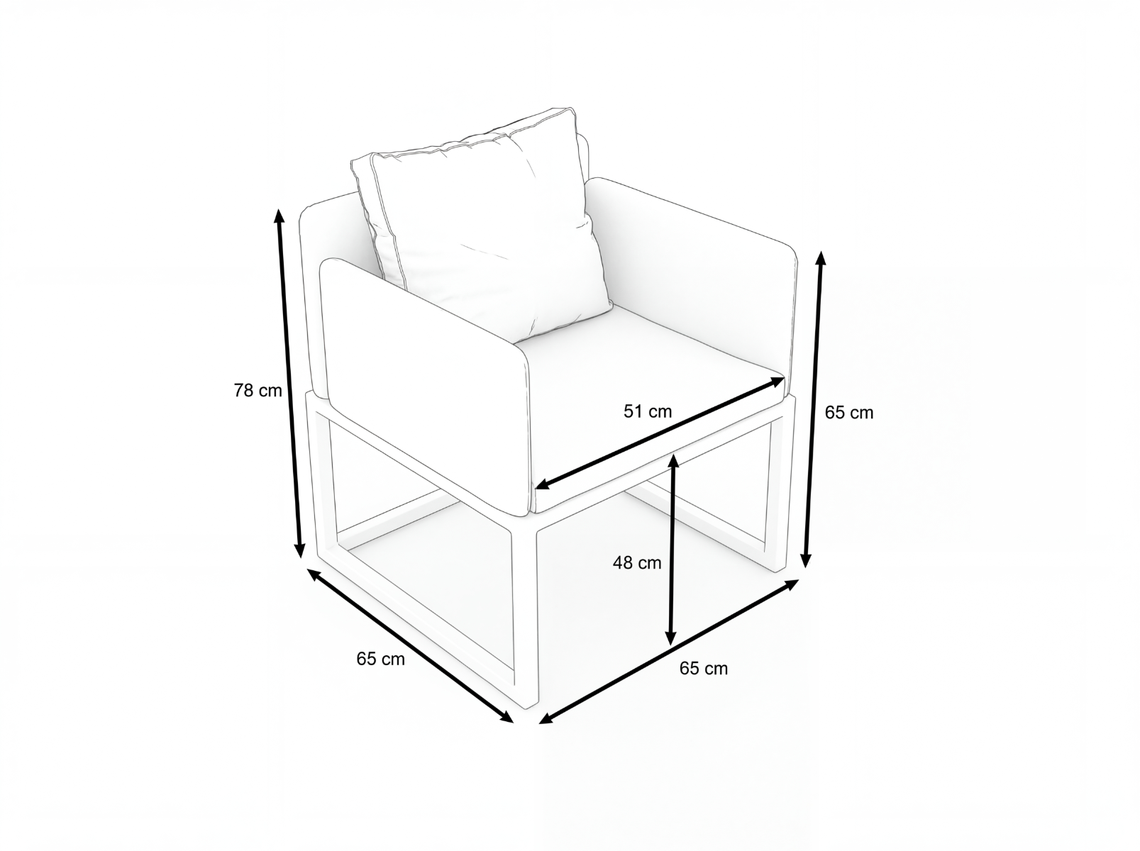 SOYO LOT DE 2 CHAISES