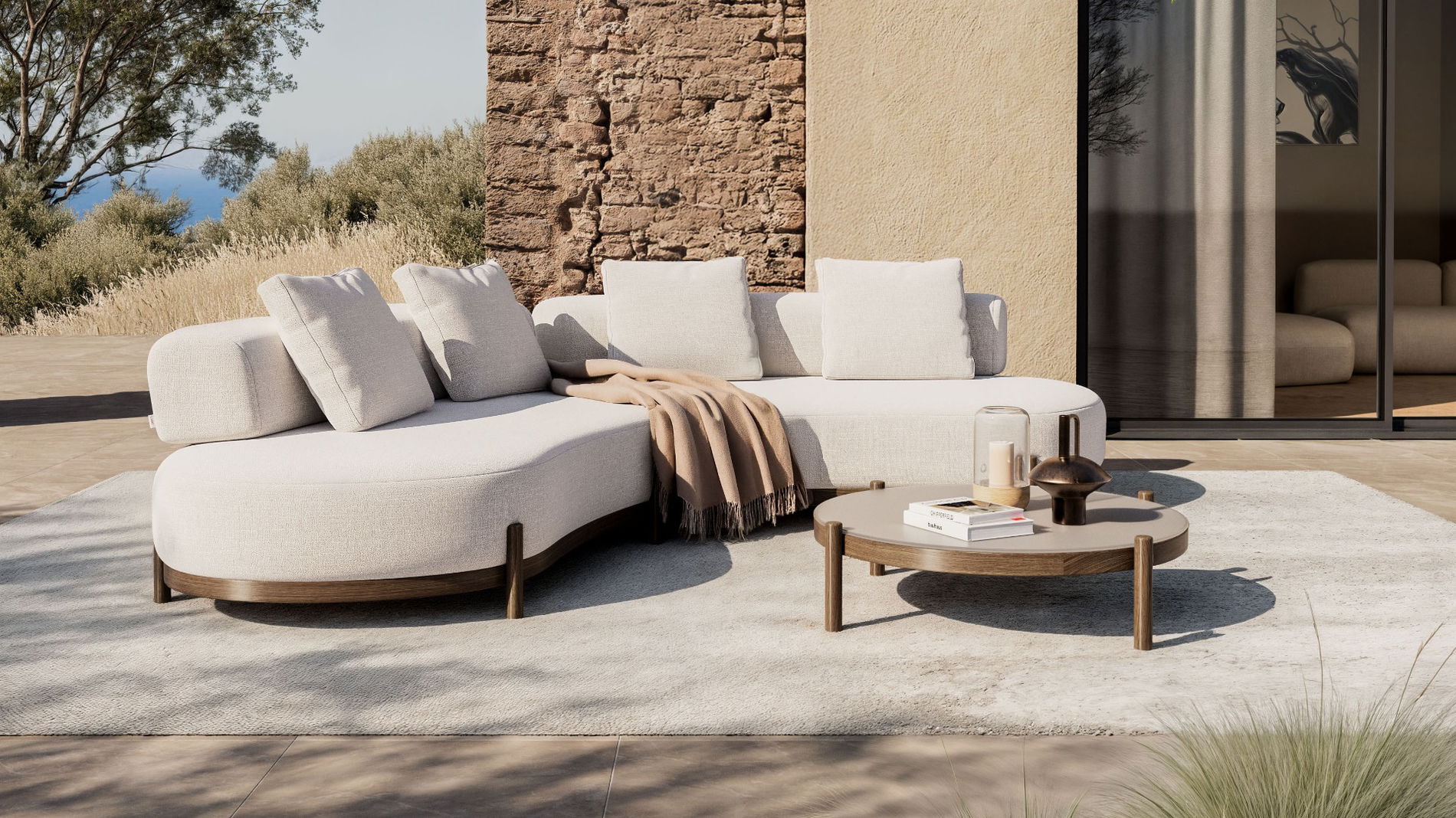 Avra Lounge M Kompaktes Design Artelia X Wolfgang Joop artelia.fr