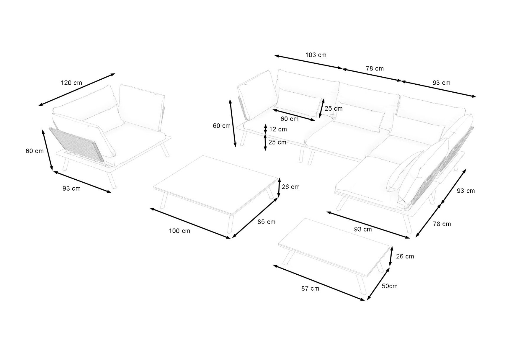 ZANOA LOUNGE L