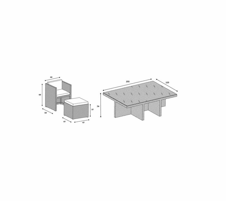 Dimensions du produit - Brooklyn XL