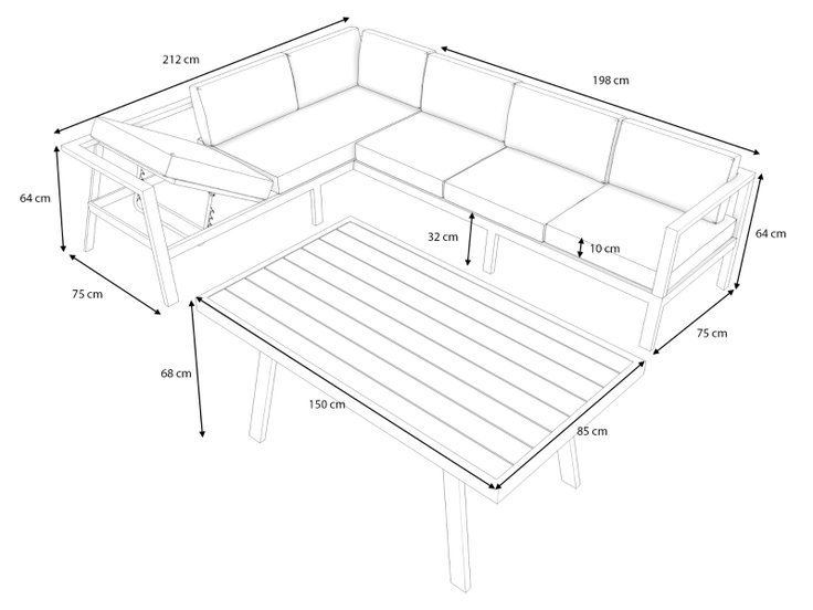 Dimensions du produit - Danila M