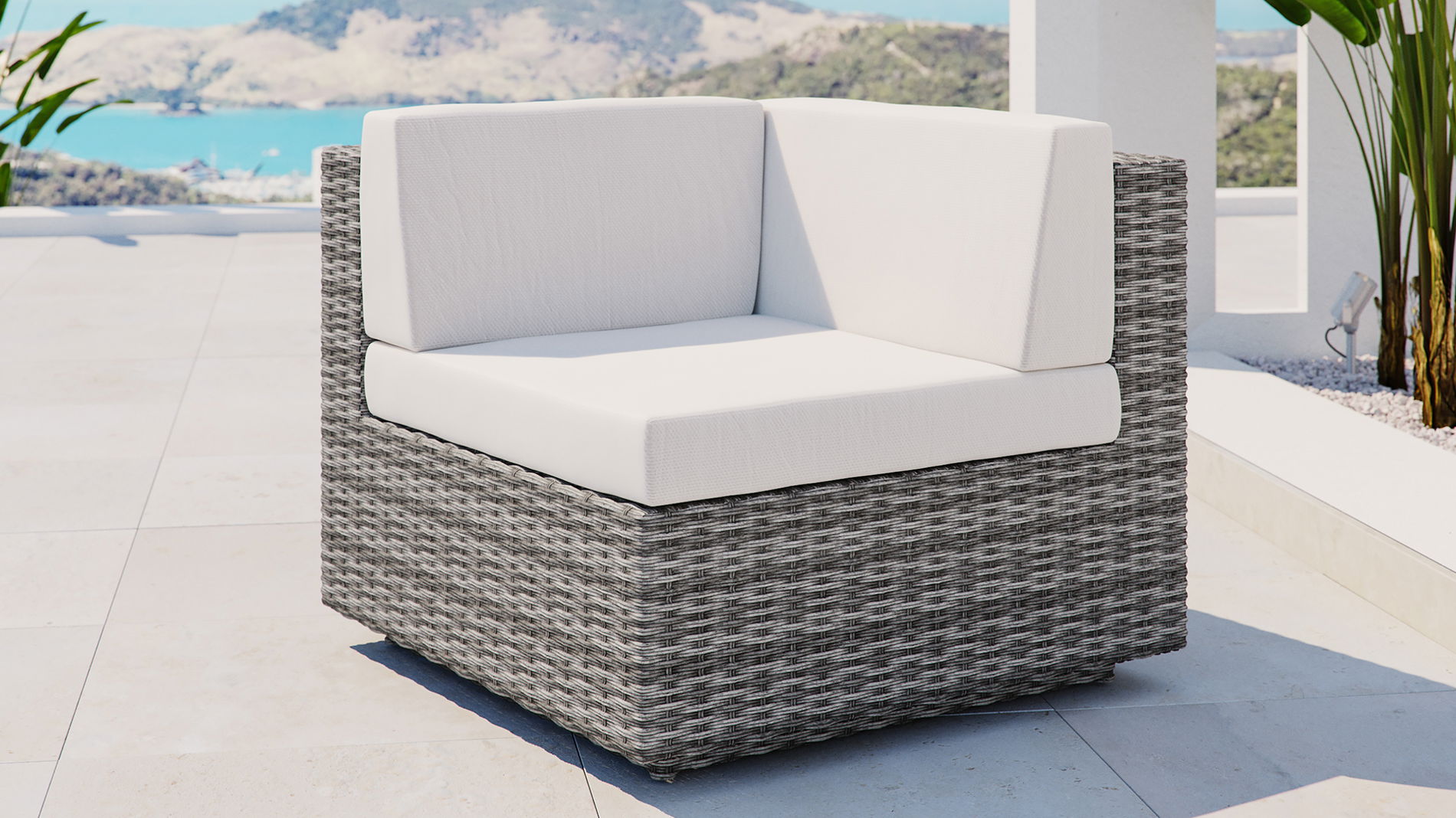 Fauteuil d'angle Larentia