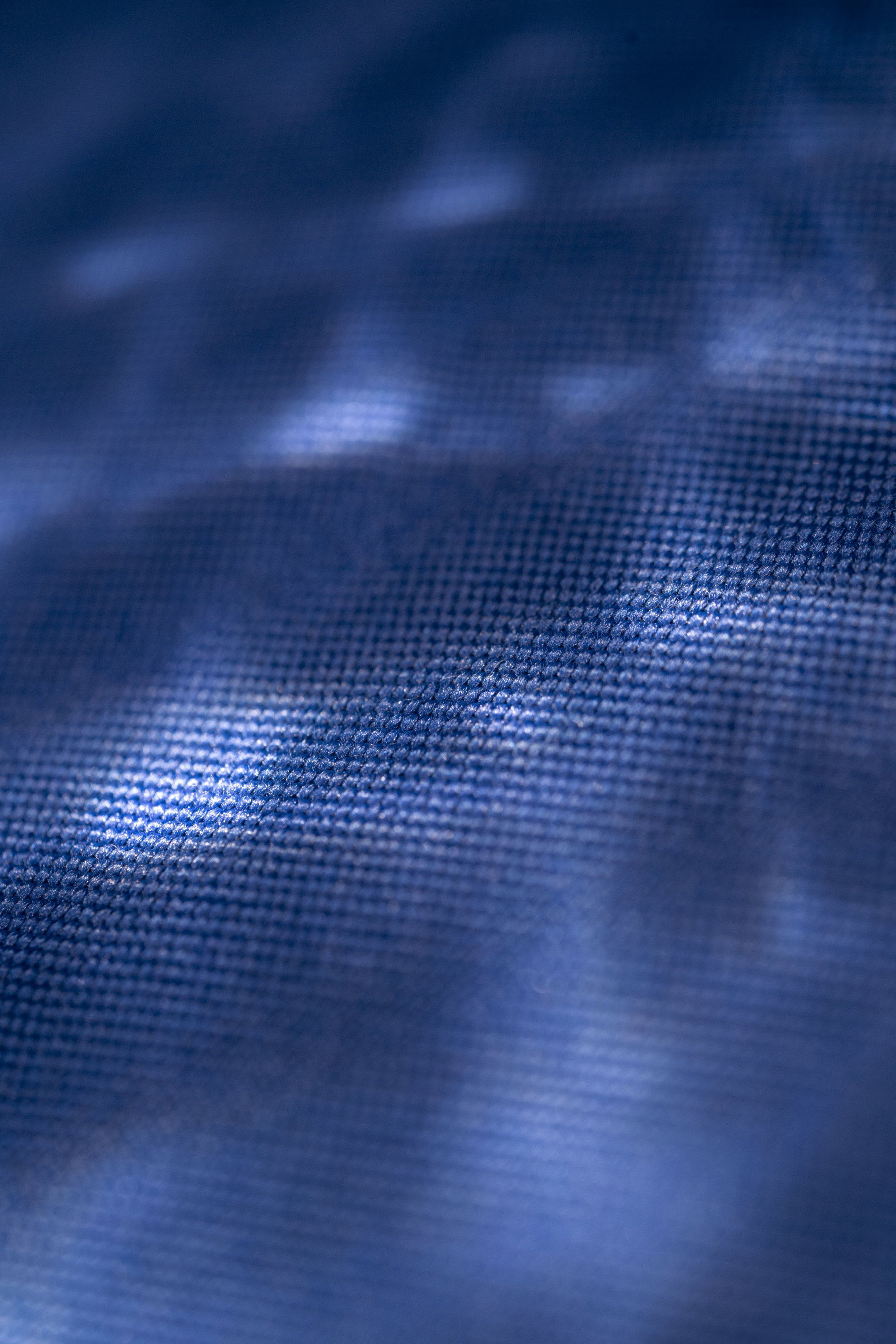 Tissu bleu Mise en scène