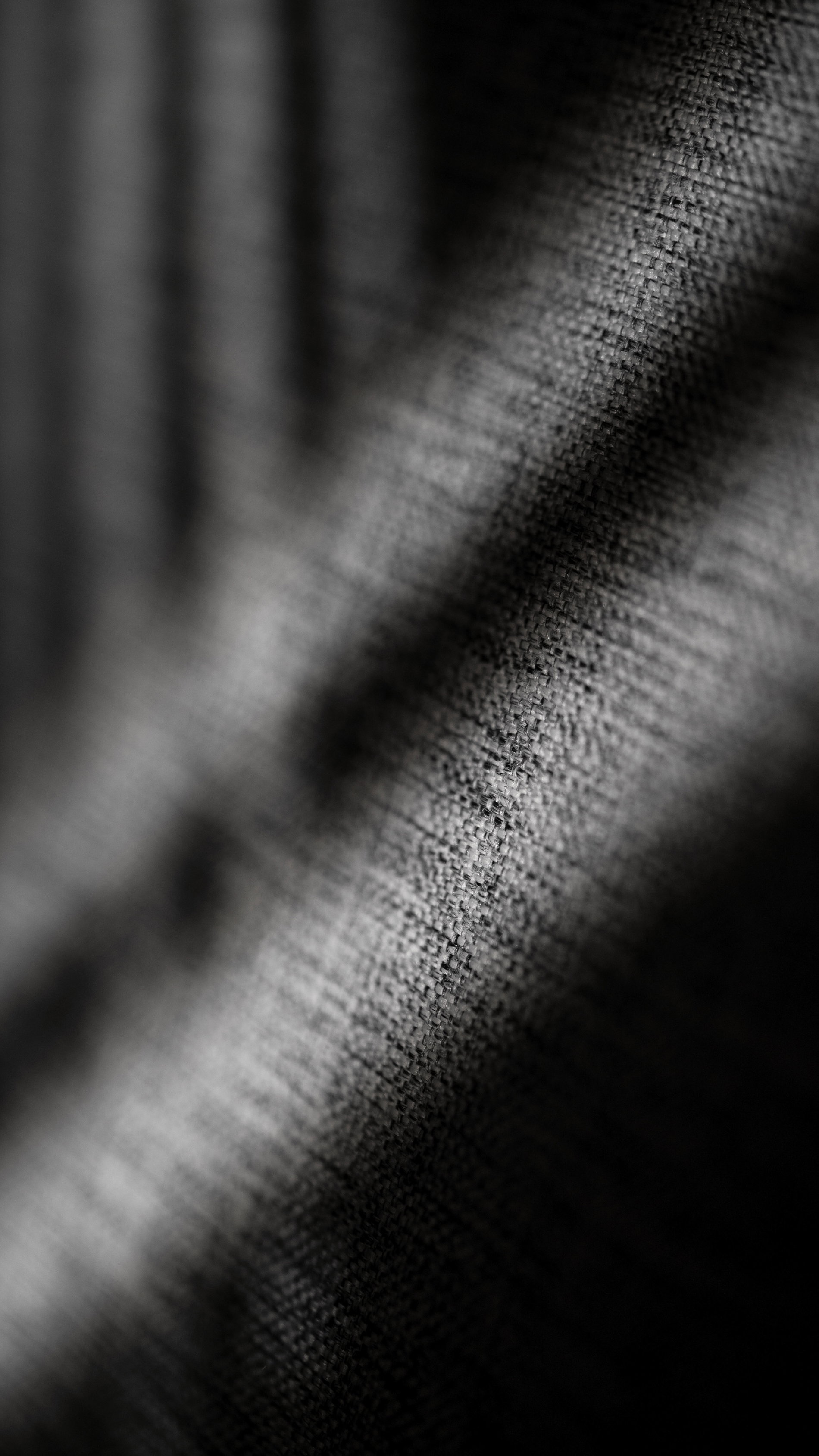 Tissu Gris chiné Mise en scène