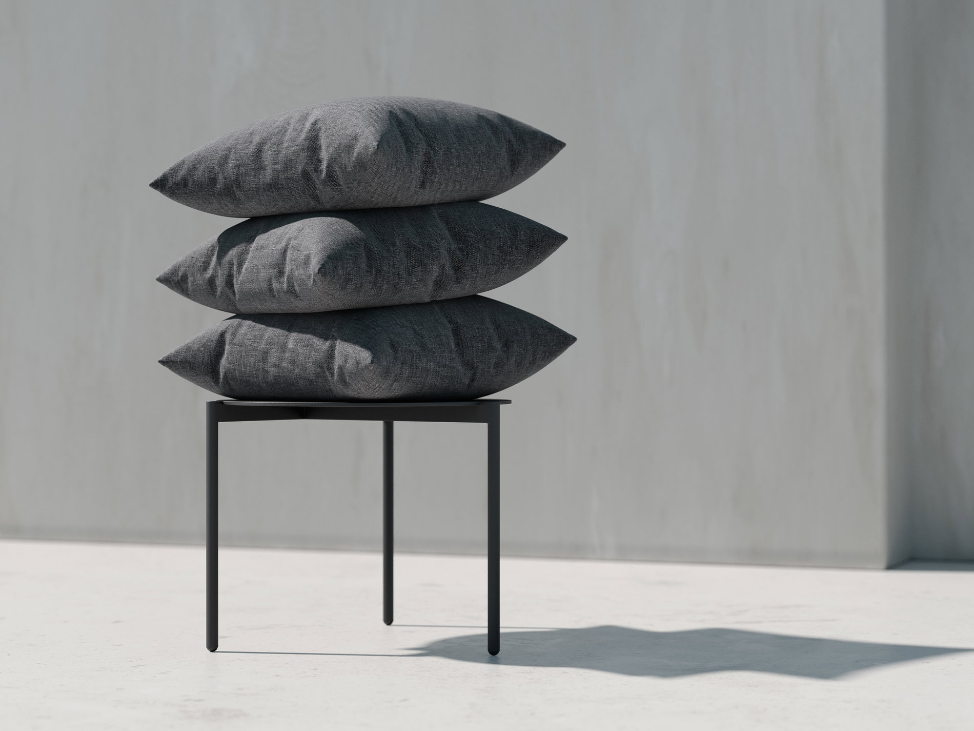 Tissu gris gravier Détail